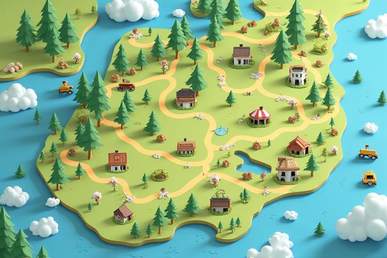 Carte interactive pour l'écotourisme