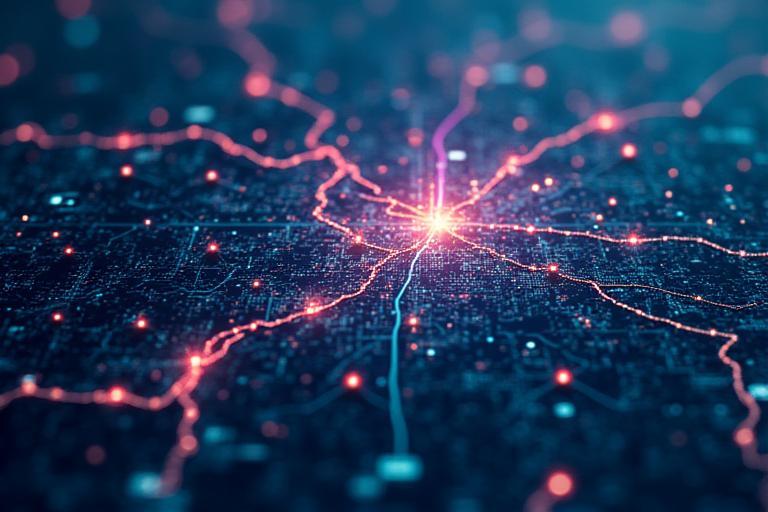 Visualisation 3D d'un réseau de ville intelligente